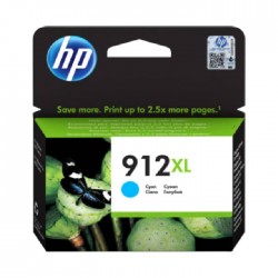 HP 912XL High Yield Original Ink Cartridge – Cyan (3YL81AE)