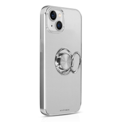 Hyphen Nexa Ring Case | iPhone 14 | Silver