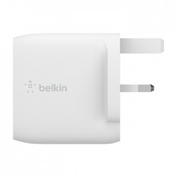 Belkin Boost Charge Dual USB-A Wall Charger 24W - White