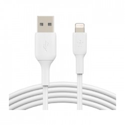 Belkin BOOST CHARGE Lightning to USB-A Cable - 1M - White