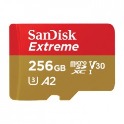 Sandisk  Extreme microSD Card 256GB for Mobile Gaming