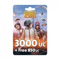 PUBG Game Point - (3000 + Free 850 UC)