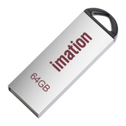 Imation Alfa Metal 64GB Flash Drive Silver
