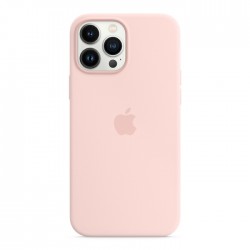Apple iPhone 13 Mini MagSafe Silicone Case light Chalk Pink buy in xcite kuwait