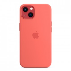 Apple iPhone 13  Mini MagSafe Silicone Case - Pink Pomelo