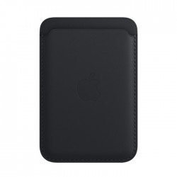 Apple iPhone Leather Wallet with MagSafe black Midnight buy in xcite kuwait