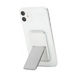 HANDLstick Solid Electroplated Smartphone Holder - Silver