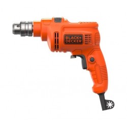 Black & Decker 550W 10mm Single Speed Drill (KR5010-B5) - Orange