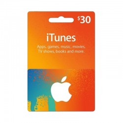 Apple iTunes Gift Card $30 (U.S. Account) 