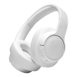 JBL White wireless headphones side view