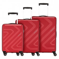 Kamiliant by American Tourister Kiza Combo set of 3 Red