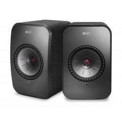 KEF LSX 100W Wireless Bluetooth Music System - Black