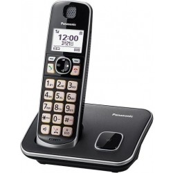 Panasonic Cordless Phone (KX-TGE610UEB) - Black