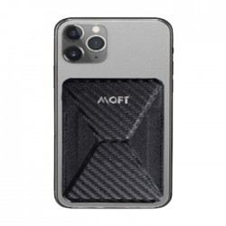 Moft Phone Grip with Wallet - Mini carbon fiber 