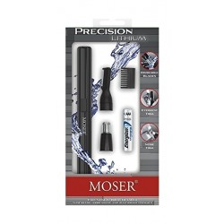 Moser Nose and Ear Hair Trimmer with Eyebrow Attachment - (05640-1801)