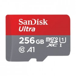 Buy Sandisk Ultra UHS-I Micro SDXC A1 256GB Memory Card in Kuwait | Buy Online – Xcite