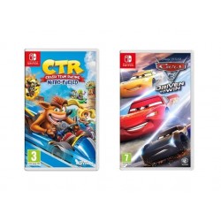 Crash Team Racing Nitro-Fueled + Cars 3 Drive to Win: Nintendo Switch Game