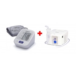 Omron BPM-UA M2 Blood Presure Monitor + NE-C900 E Nebulizer 