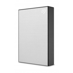 Seagate One Touch 4TB USB 3.2 Gen 1 External Hard Drive - Silver