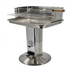 Orange Stainless Steel Stand Grill - (BB02GR3838LS)