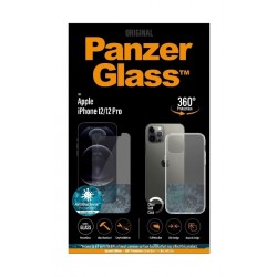 PanzerGlass iPhone 12 Pro Exclusive Bundle Standard Glass with Case - Clear