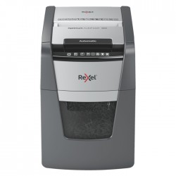 Rexel Automatic Paper Shredder grey white cube small buy in xcite Kuwait