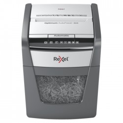 Rexel Automatic Paper Shredder grey white cube small buy in xcite Kuwait