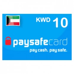 PaySafe Card 10 KWD Kuwait Account