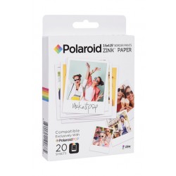 Polaroid Pop Zink 3X4 Media Photo Paper - 20 Sheets