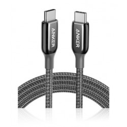 Anker PowerLine + III USB-C to USB-C Cable 6 Feet long Black color 