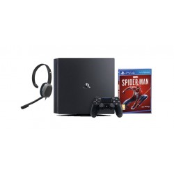 Playstation Ps4 Consoles Price In Kuwait And Best Offers By Xcite - sony ps4 pro 1tb gaming console pdp afterglow headset spider man ps4 game