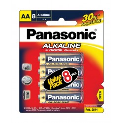 Panasonic AA Size Battery Promo Pack (8+4)