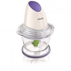 Philips Viva Collection Chopper 400W with Plastic Bowl HR1397/01/11