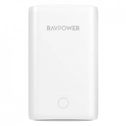 RAVPower SB Portable Charger 10050mAh 2-Port (RP-PB170) White