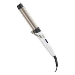 Remington Hydraluxe Curler white gold side view curling wand