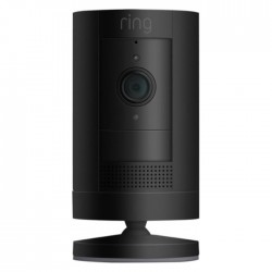 Ring Stick Up Battery Security Camera - Black