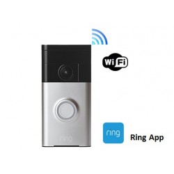 Ring Wi-Fi Enabled Video Doorbell - Silver