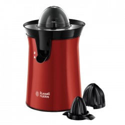 Russell Hobbs 600W Flame Red Citrus Press 2 cones buy in xcite Kuwait