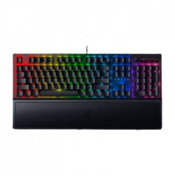 Razer BlackWidow V3 Mechanical Gaming Keyboard, Tactile, Green Mechanical Switches, Chroma RGB Lighting, Programmable macro Functionality - Black