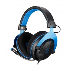 Sades Mpower Gaming Headset - Black/Blue 5