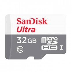 Sandisk 32GB Ultra microSDHC UHS-I Memory Card