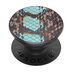 Popsocket Phone Stand and Grip - Embossed Metal Water Snake