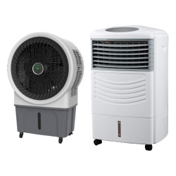 Wansa Purifying And Humidifying Air Cooler – 11L – 70W (AR-6003 A/CL) + Wansa 80L, 250W Air Cooler (W-DF-AF8088C)