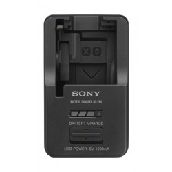 Sony NP-BX1, BN1, BK1, FG1, FD1, FT1, and FR1 Portable Battery Charger (BCTRX) - Black