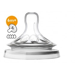Philips Avent Natural Feeding Teats 6 months – 2 Pcs