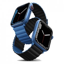 Uniq Revix Magnetic Apple Watch Strap 41mm - Blue Black