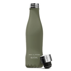 Ideal of Sweden Active Glacial Bottle 400ml - Victory Khaki