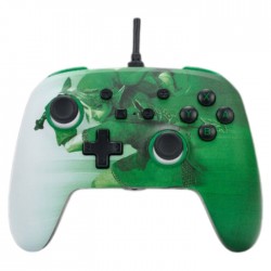 Enhanced Wired Controller Nintendo Switch Heroic Link Green White