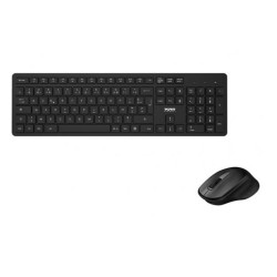 PORT Connect Wireless Mouse and Keyboard Desktop Pack black colour