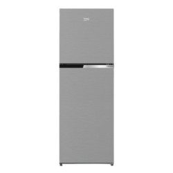 Beko 9 CFT Top Mount Refrigerator (RDNT300XS) - Silver 